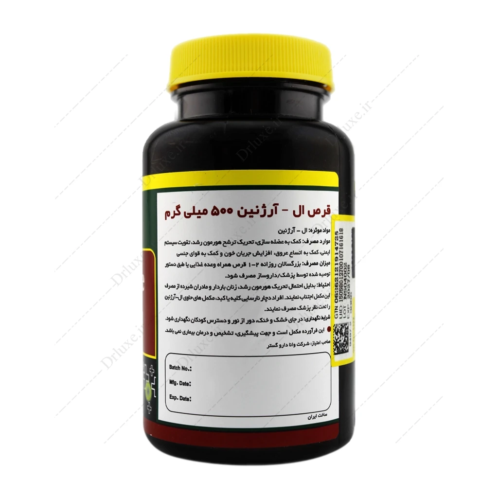 قرص ال آرژنین 500 نورم لایف 30 عدد